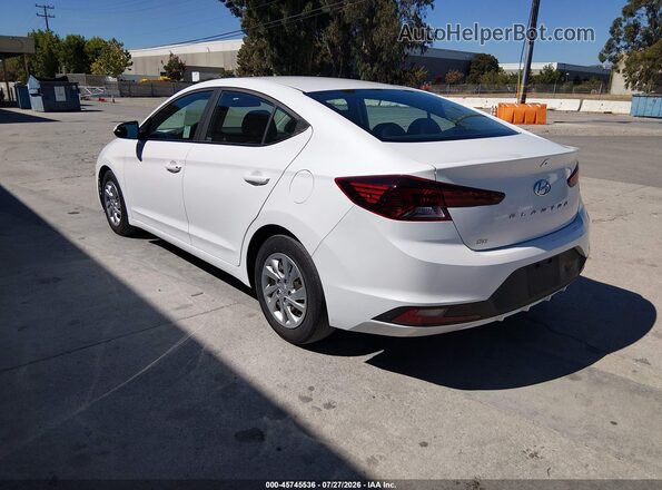 5NPD74LF7LH601711 2020 HYUNDAI ELANTRA Белый Задняя левая четверть