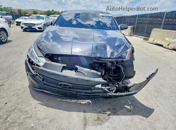 5NPD74LF7LH602017 2020 HYUNDAI ELANTRA Gray Vista frontal