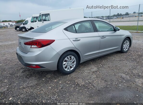 5NPD74LF7LH602244 2020 HYUNDAI ELANTRA Silver Հետևի աջ