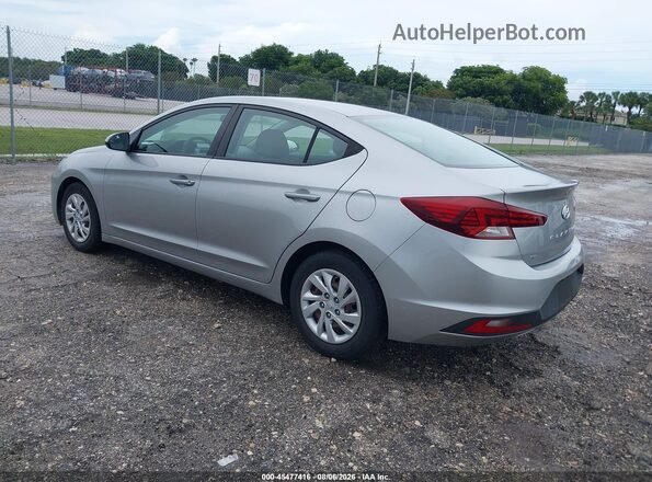 5NPD74LF7LH602244 2020 HYUNDAI ELANTRA Silver Հետևի ձախ