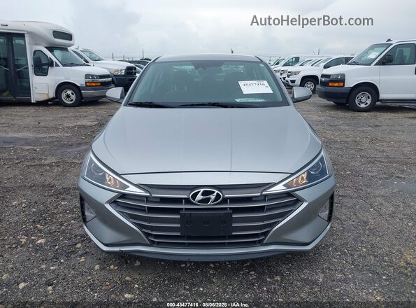5NPD74LF7LH602244 2020 HYUNDAI ELANTRA Silver Սարքավորումների վահանակի տեսք