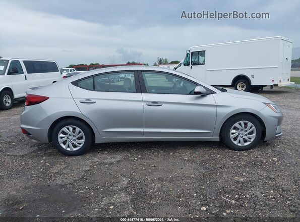 5NPD74LF7LH602244 2020 HYUNDAI ELANTRA Silver Սալոնի հետևի տեսք