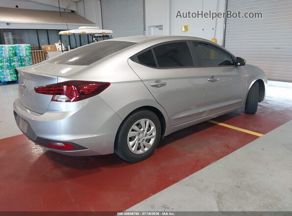 5NPD74LF7LH602258 2020 HYUNDAI ELANTRA Silver Tył prawy