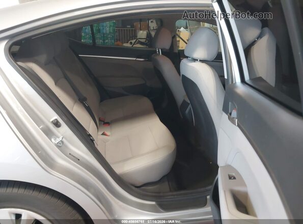 5NPD74LF7LH602258 2020 HYUNDAI ELANTRA Silver Widok naklejki z numerem VIN