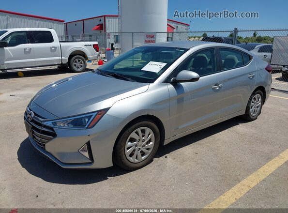 5NPD74LF7LH608822 2020 HYUNDAI ELANTRA Silver Vista tres cuartos delantera izquierda