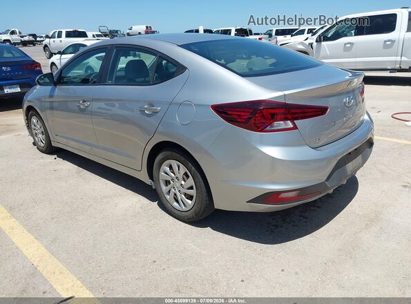 5NPD74LF7LH608822 2020 HYUNDAI ELANTRA Silver Trasero izquierdo