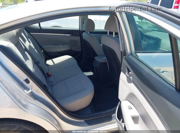 5NPD74LF7LH608822 2020 HYUNDAI ELANTRA Silver Vista de la etiqueta del VIN