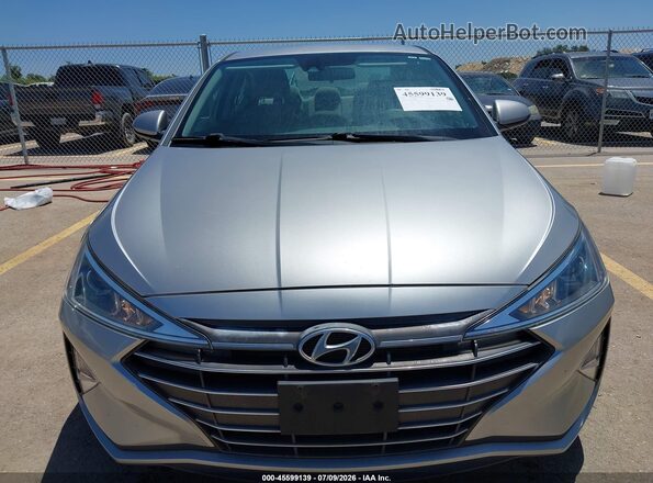 5NPD74LF7LH608822 2020 HYUNDAI ELANTRA Silver Vista frontal