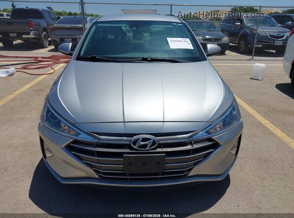 5NPD74LF7LH608822 2020 HYUNDAI ELANTRA Silver Vista del cuadro de instrumentos