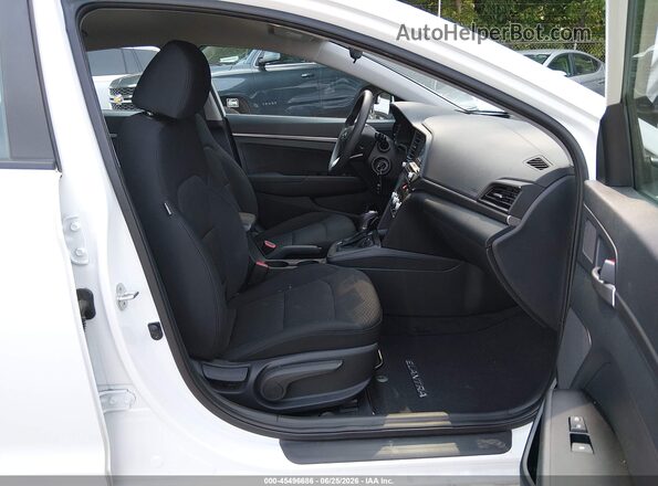 5NPD74LF7LH609176 2020 HYUNDAI ELANTRA White წინა სალონის ხედი