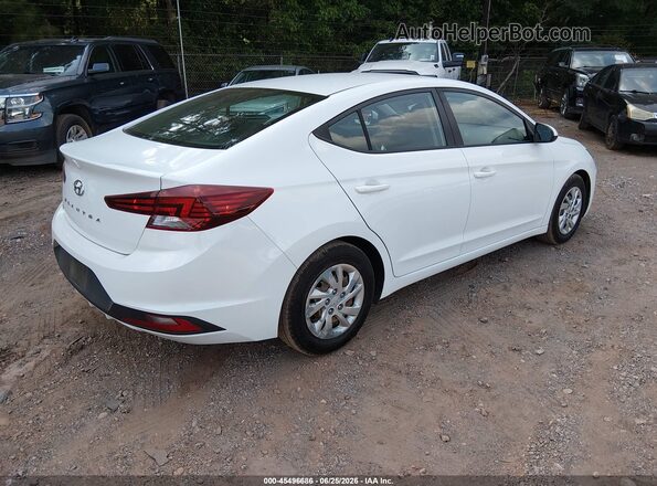 5NPD74LF7LH609176 2020 HYUNDAI ELANTRA White უკანა მარჯვენა