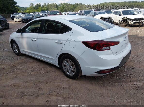 5NPD74LF7LH609176 2020 HYUNDAI ELANTRA White უკანა მარცხენა