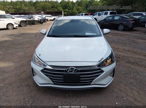 5NPD74LF7LH609176 2020 HYUNDAI ELANTRA White უკანა სალონის ხედი