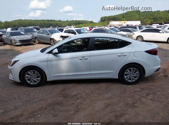 5NPD74LF7LH609176 2020 HYUNDAI ELANTRA White 