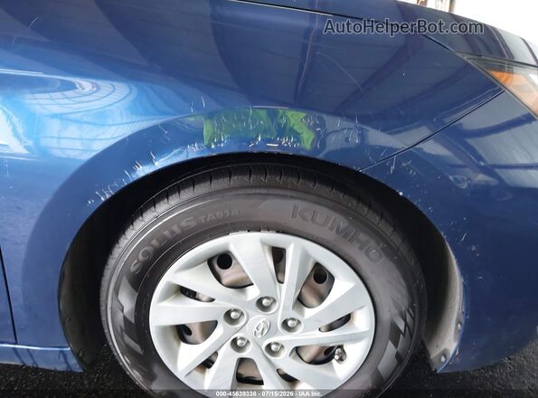 5NPD74LF7LH610442 2020 HYUNDAI ELANTRA Blue Вид спереду