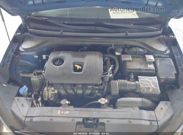 5NPD74LF7LH610442 2020 HYUNDAI ELANTRA Blue Вид ззаду