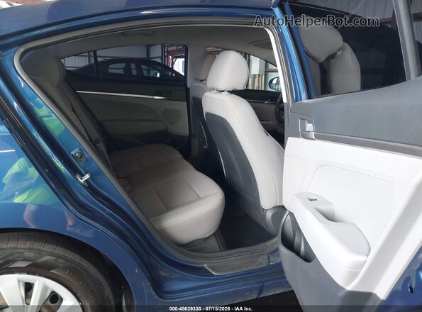 5NPD74LF7LH610442 2020 HYUNDAI ELANTRA Blue Вид наклейки з VIN-кодом
