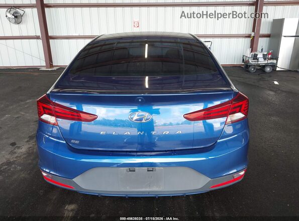 5NPD74LF7LH610442 2020 HYUNDAI ELANTRA Blue 