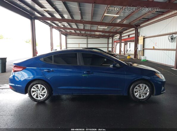 5NPD74LF7LH610442 2020 HYUNDAI ELANTRA Blue 