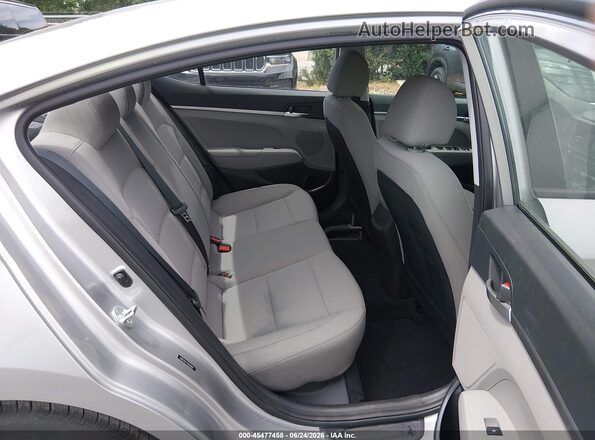 5NPD74LF7LH610800 2020 HYUNDAI ELANTRA Gray VIN კოდის სტიკერის ხედი