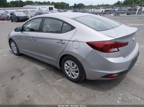 5NPD74LF7LH610800 2020 HYUNDAI ELANTRA Gray უკანა მარცხენა