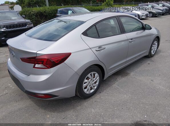5NPD74LF7LH610800 2020 HYUNDAI ELANTRA Gray უკანა მარჯვენა