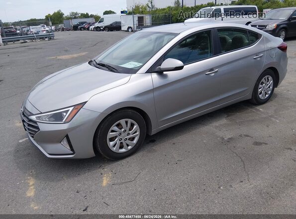 5NPD74LF7LH610800 2020 HYUNDAI ELANTRA Gray წინა მარცხენა ხედი სამი მეოთხედიდან