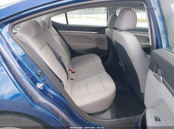 5NPD74LF7LH610845 2020 HYUNDAI ELANTRA Blue Вид наклейки з VIN-кодом