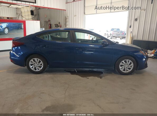 5NPD74LF7LH611106 2020 HYUNDAI ELANTRA Blue 