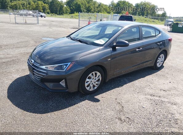 5NPD74LF7LH612059 2020 HYUNDAI ELANTRA Серый Передняя левая четверть