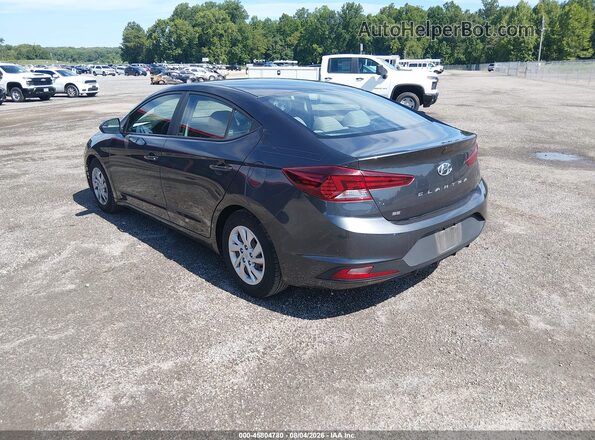 5NPD74LF7LH612059 2020 HYUNDAI ELANTRA Серый Задняя левая четверть