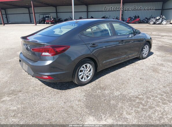 5NPD74LF7LH612059 2020 HYUNDAI ELANTRA Серый Задняя правая четверть