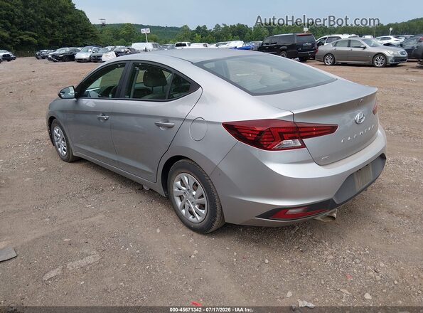 5NPD74LF7LH612210 2020 HYUNDAI ELANTRA Серебряный Задняя левая четверть