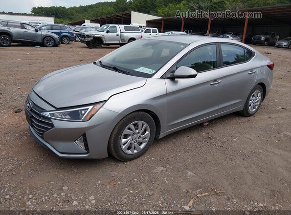 5NPD74LF7LH612210 2020 HYUNDAI ELANTRA Серебряный Передняя левая четверть