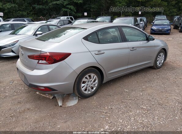 5NPD74LF7LH612210 2020 HYUNDAI ELANTRA Серебряный Задняя правая четверть