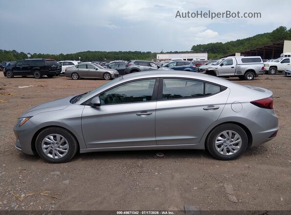 5NPD74LF7LH612210 2020 HYUNDAI ELANTRA Серебряный Панорамный вид салона 360°