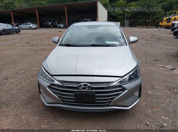 5NPD74LF7LH612210 2020 HYUNDAI ELANTRA Серебряный Вид щитка приборов