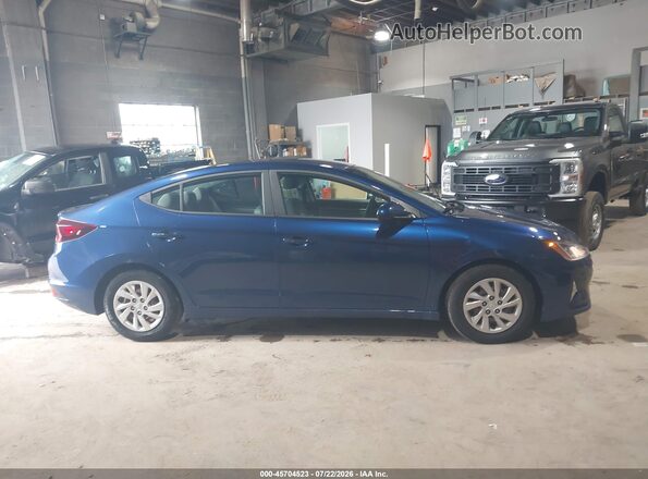 5NPD74LF7LH612238 2020 HYUNDAI ELANTRA Blue Սալոնի 360 աստիճան տեսք