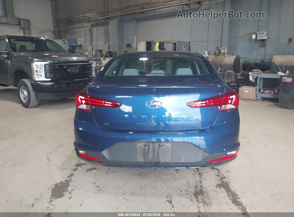 5NPD74LF7LH612238 2020 HYUNDAI ELANTRA Blue 