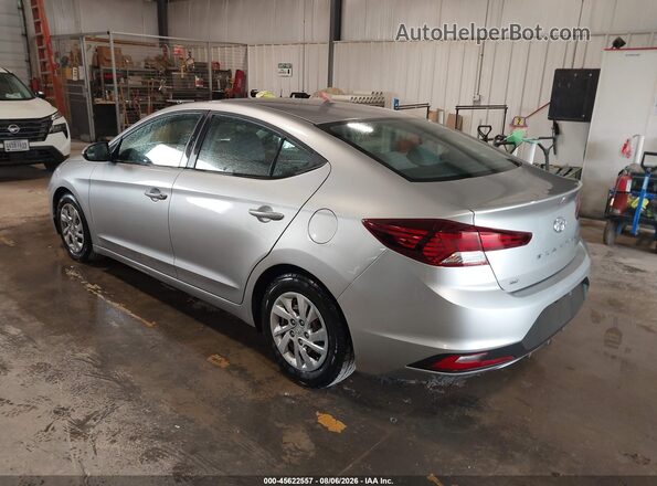 5NPD74LF7LH612255 2020 HYUNDAI ELANTRA Silver Trasero izquierdo