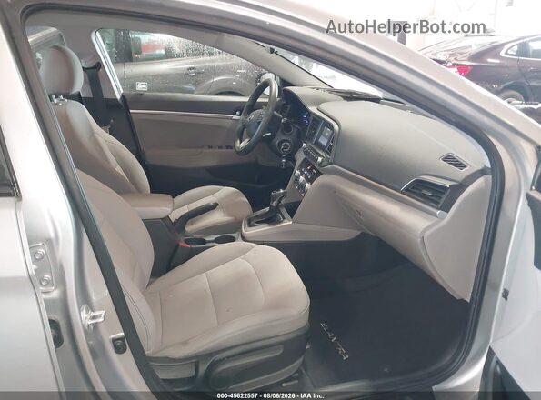 5NPD74LF7LH612255 2020 HYUNDAI ELANTRA Silver Vista interior delantera