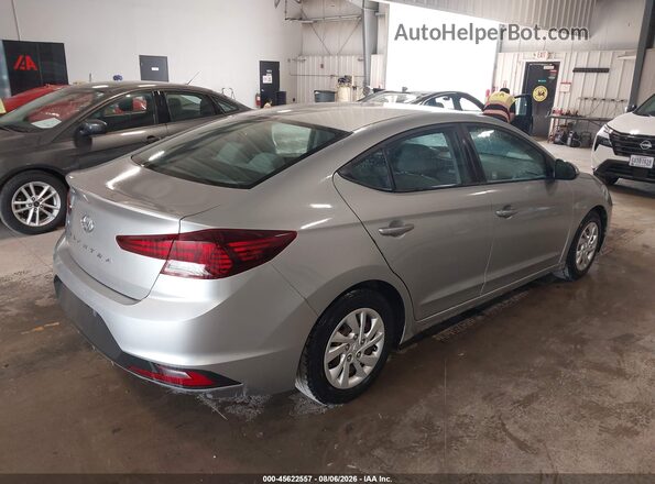 5NPD74LF7LH612255 2020 HYUNDAI ELANTRA Silver Trasero derecho