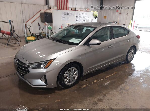 5NPD74LF7LH612255 2020 HYUNDAI ELANTRA Silver Vista tres cuartos delantera izquierda