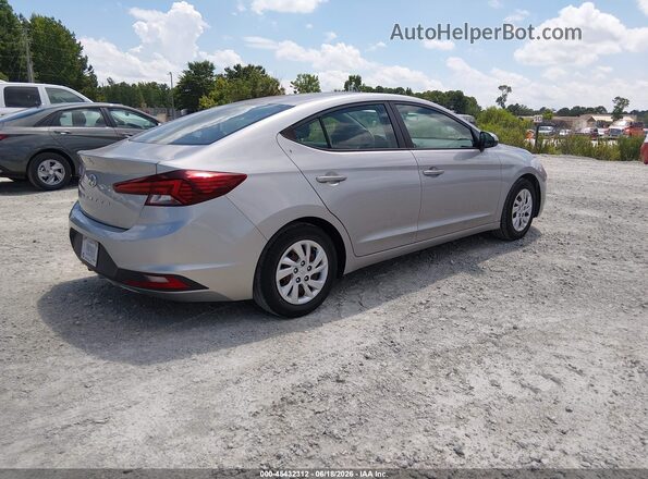 5NPD74LF7LH612515 2020 HYUNDAI ELANTRA Серебряный Задняя правая четверть