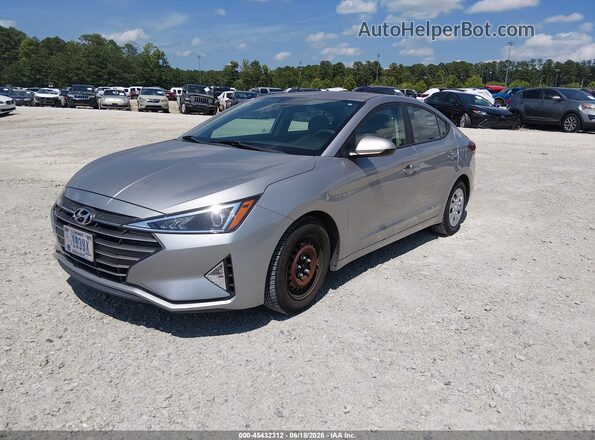 5NPD74LF7LH612515 2020 HYUNDAI ELANTRA Серебряный Передняя левая четверть