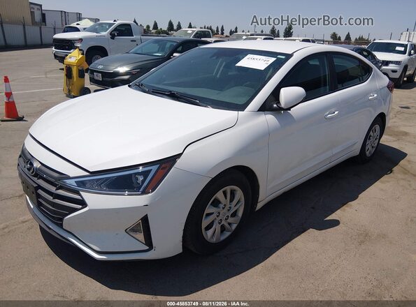5NPD74LF7LH612790 2020 HYUNDAI ELANTRA White Front left