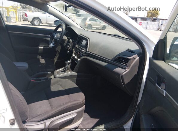 5NPD74LF7LH612790 2020 HYUNDAI ELANTRA White Front interior view