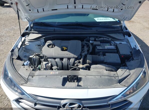 5NPD74LF7LH612806 2020 HYUNDAI ELANTRA Белый Вид сзади