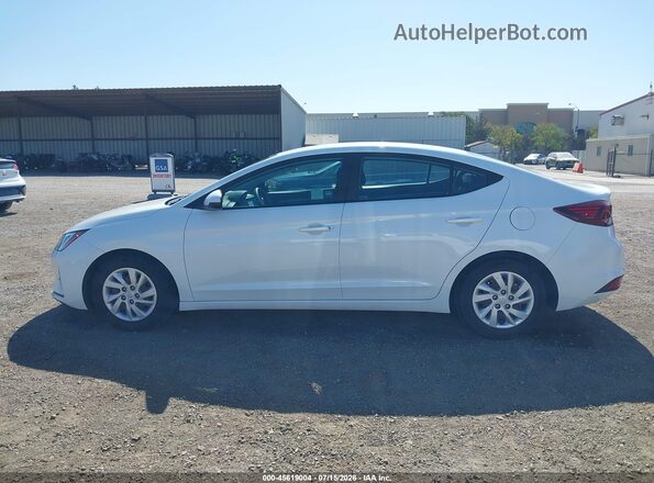 5NPD74LF7LH612806 2020 HYUNDAI ELANTRA Белый Панорамный вид салона 360°
