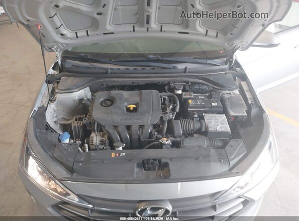 5NPD74LF7LH614037 2020 HYUNDAI ELANTRA Silver Widok z tyłu